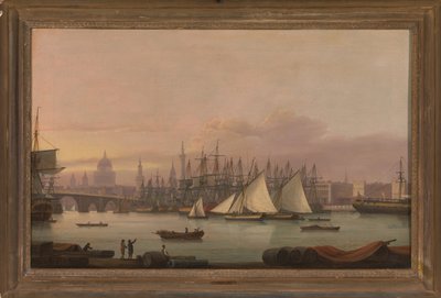 Le port de Londres - Thomas Luny